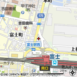 富士タクシー株式会社周辺の地図