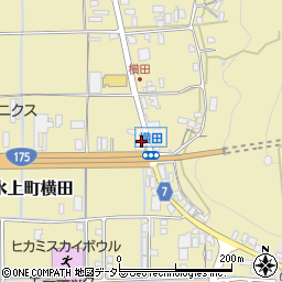 兵庫県丹波市氷上町横田595-2周辺の地図