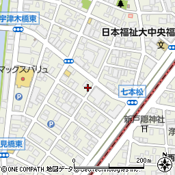 昭和建物管理社員寮周辺の地図