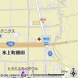 兵庫県丹波市氷上町横田593-4周辺の地図