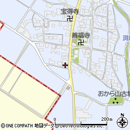 滋賀県東近江市勝堂町1060周辺の地図