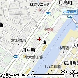 愛知県名古屋市中川区舟戸町2-9周辺の地図