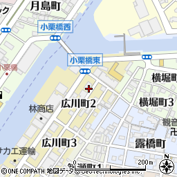 セブンイレブン名古屋広川町２丁目店周辺の地図