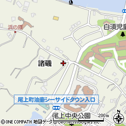 神奈川県三浦市三崎町諸磯1676周辺の地図