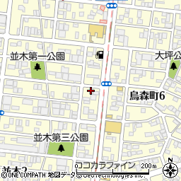 福昌　名古屋支店周辺の地図