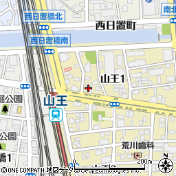 長田商店周辺の地図