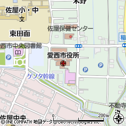 三菱ＵＦＪ銀行愛西市役所 ＡＴＭ周辺の地図