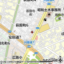 愛知県名古屋市昭和区川原通6丁目5-1周辺の地図