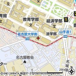 名古屋大学　国際教育交流センター周辺の地図