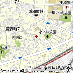 愛知県名古屋市中村区烏森町8丁目1019周辺の地図