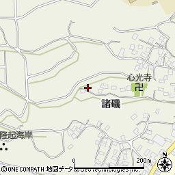 神奈川県三浦市三崎町諸磯274周辺の地図