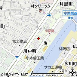 愛知県名古屋市中川区舟戸町2周辺の地図