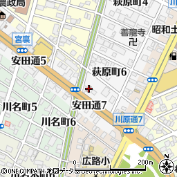 名古屋川原通郵便局 ＡＴＭ周辺の地図