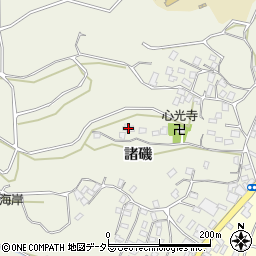 神奈川県三浦市三崎町諸磯242周辺の地図