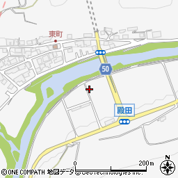 京都府南丹市日吉町殿田116周辺の地図