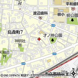 愛知県名古屋市中村区烏森町8丁目1018周辺の地図