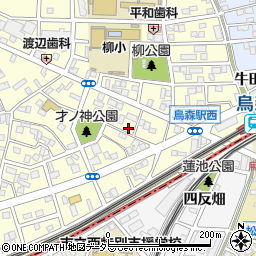 愛知県名古屋市中村区烏森町8丁目704周辺の地図