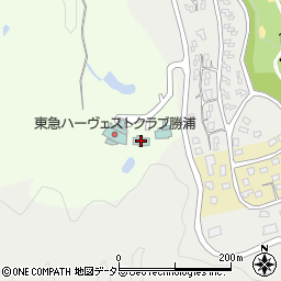 東急勝浦スカイタワー１周辺の地図