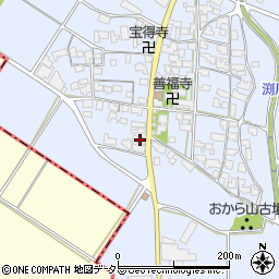 滋賀県東近江市勝堂町1071周辺の地図