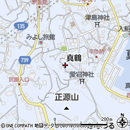 神奈川県足柄下郡真鶴町真鶴948周辺の地図
