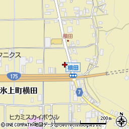 兵庫県丹波市氷上町横田592周辺の地図