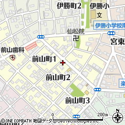 愛知県名古屋市昭和区前山町2丁目28周辺の地図
