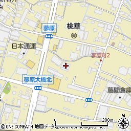 静岡県富士市蓼原159-1周辺の地図