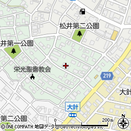 ファミール浅井周辺の地図