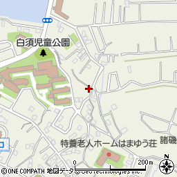 神奈川県三浦市三崎町諸磯1468-1周辺の地図