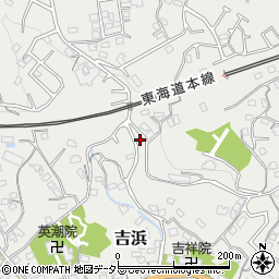 神奈川県足柄下郡湯河原町吉浜645周辺の地図