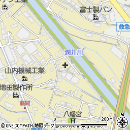 静岡県富士市蓼原1109周辺の地図