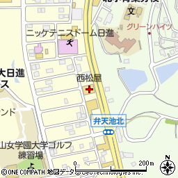 西松屋日進竹の山店周辺の地図