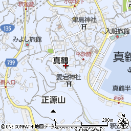 神奈川県足柄下郡真鶴町真鶴938周辺の地図
