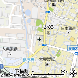 静岡県富士市蓼原122-8周辺の地図