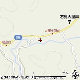 島根県大田市大屋町大国2900-1周辺の地図