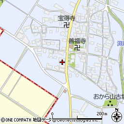 滋賀県東近江市勝堂町1072周辺の地図