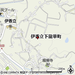 滋賀県大津市伊香立下龍華町980周辺の地図