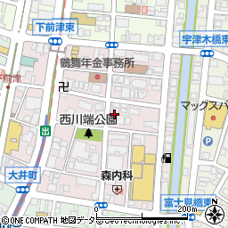 愛知県名古屋市中区富士見町周辺の地図