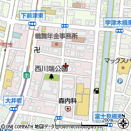 愛知県名古屋市中区富士見町周辺の地図