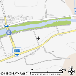 京都府南丹市日吉町殿田128周辺の地図