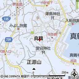 神奈川県足柄下郡真鶴町真鶴937周辺の地図