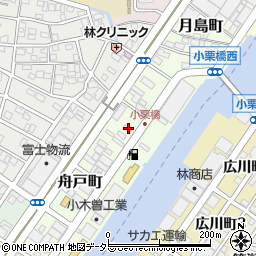 愛知県名古屋市中川区舟戸町2-4周辺の地図