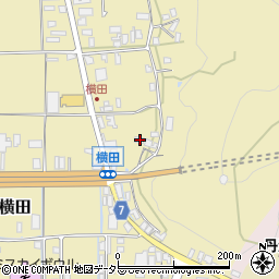 兵庫県丹波市氷上町横田580周辺の地図