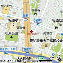 中央ビルテクノ株式会社　名古屋営業所周辺の地図