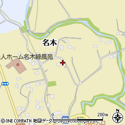 千葉県勝浦市名木118周辺の地図