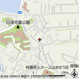 神奈川県三浦市三崎町諸磯1907-1周辺の地図