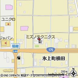 兵庫県丹波市氷上町横田610周辺の地図