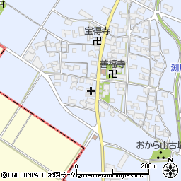 滋賀県東近江市勝堂町1073周辺の地図