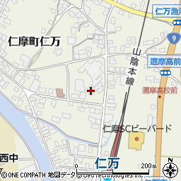 島根県大田市仁摩町仁万上本839周辺の地図