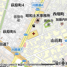 愛知県名古屋市昭和区川原通6丁目2周辺の地図